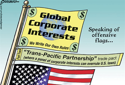 TPP Overrule USA Laws